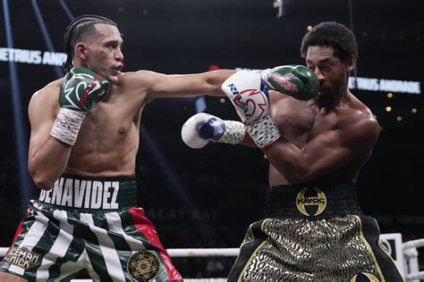 Benavidez stops Andrade after six rounds, calls for fight with super middleweight champ Canelo
